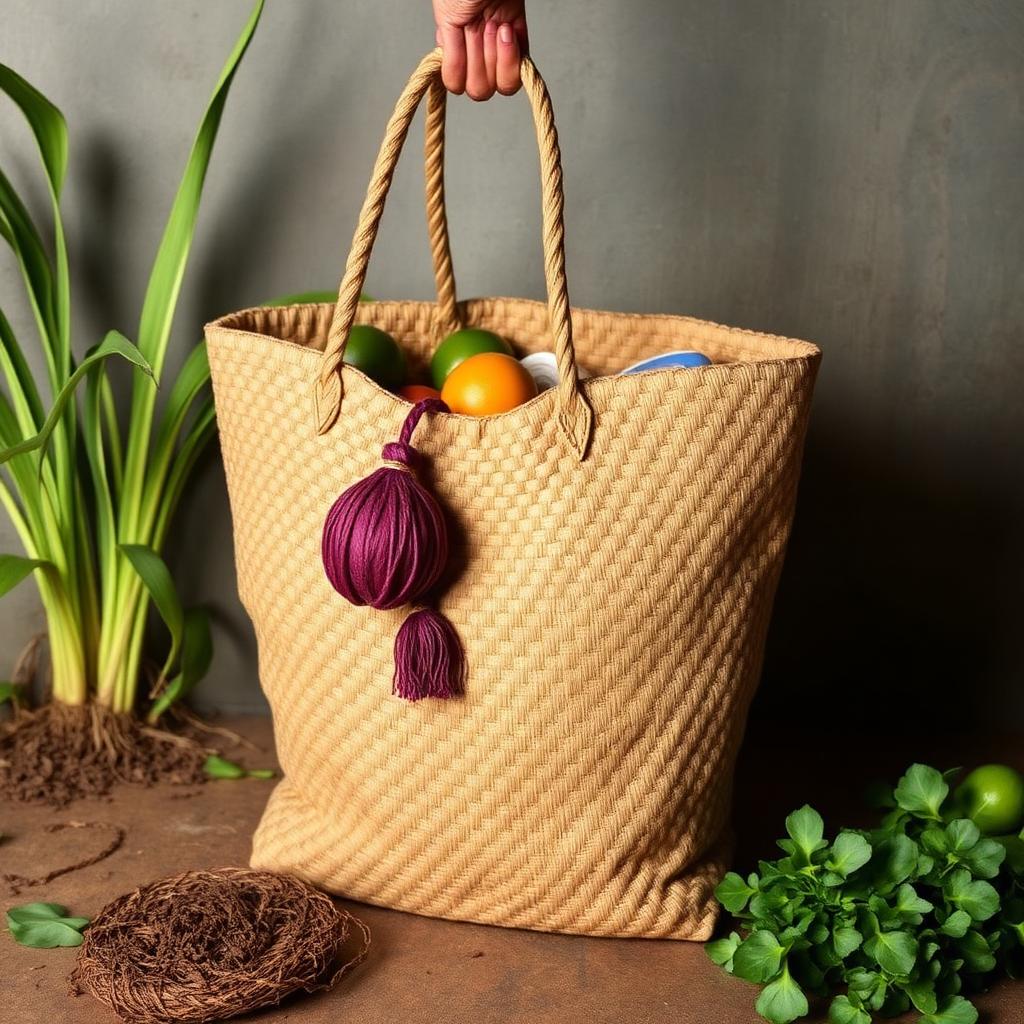 Patar Bosta - Large Hogla Leaf Bag
