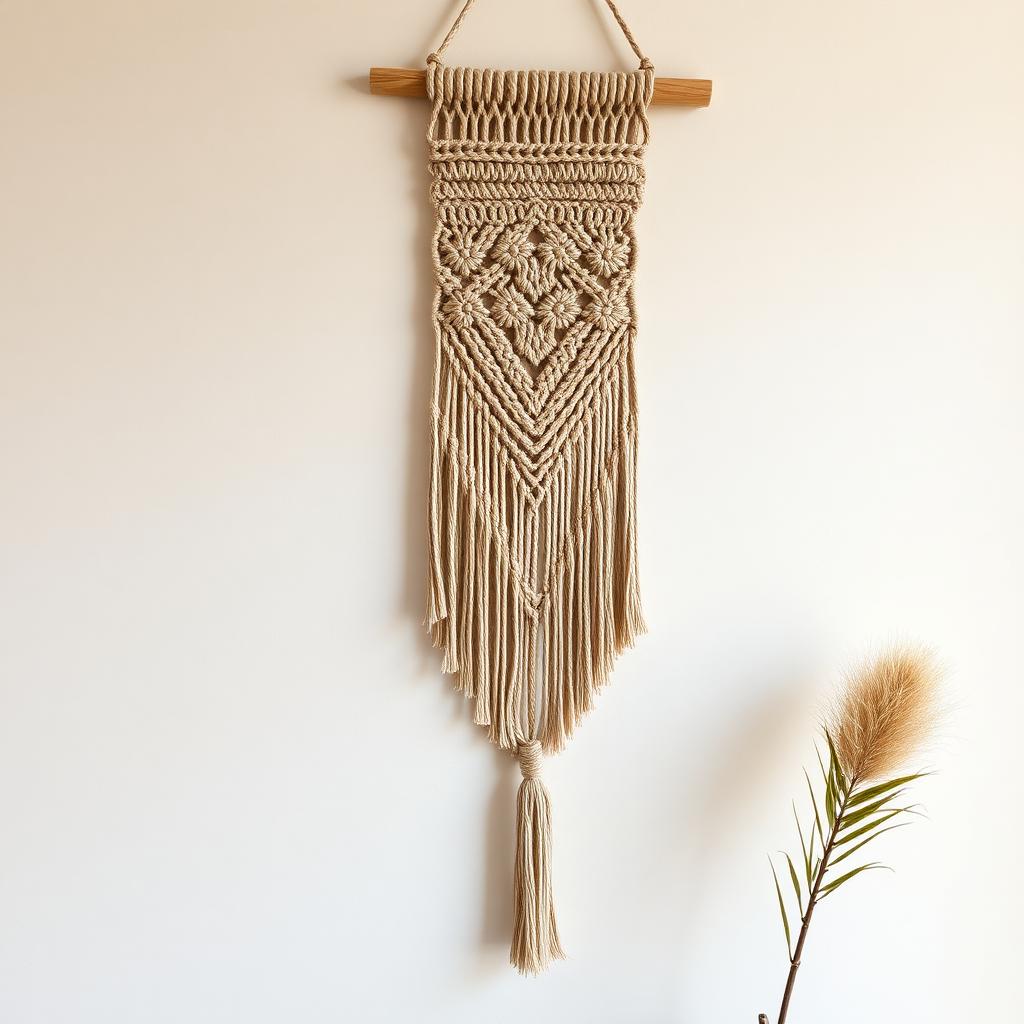 Jute Wall Hanging - Macrame